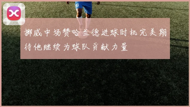 挪威中场赞哈兰德进球时机完美期待他继续为球队贡献力量